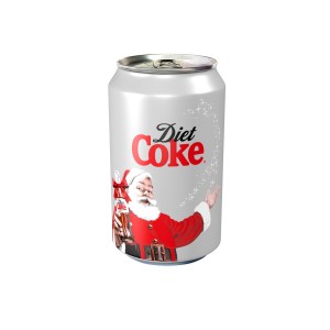 3kEkk_Diet Coke 330ml Can Christmas 2014