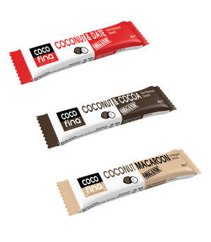 Cocofina launches healthy snack bars
