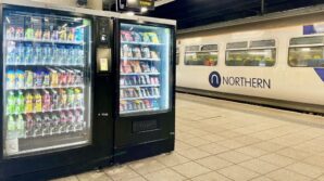 Eco-friendly, cash-free vending machines installed at 51 train stations in the North