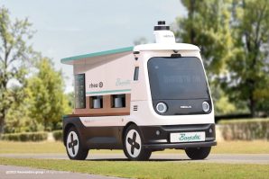 Rhea presents the first trail-blazing unmanned coffee vehicle 