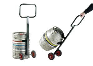 Move kegs and gas cylinders with ease